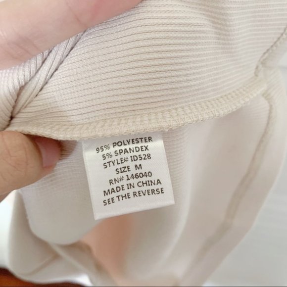 NWT Signature8 Taupe Solid Ribbed Bodycon Dress M​​​ - Picture 5 of 6